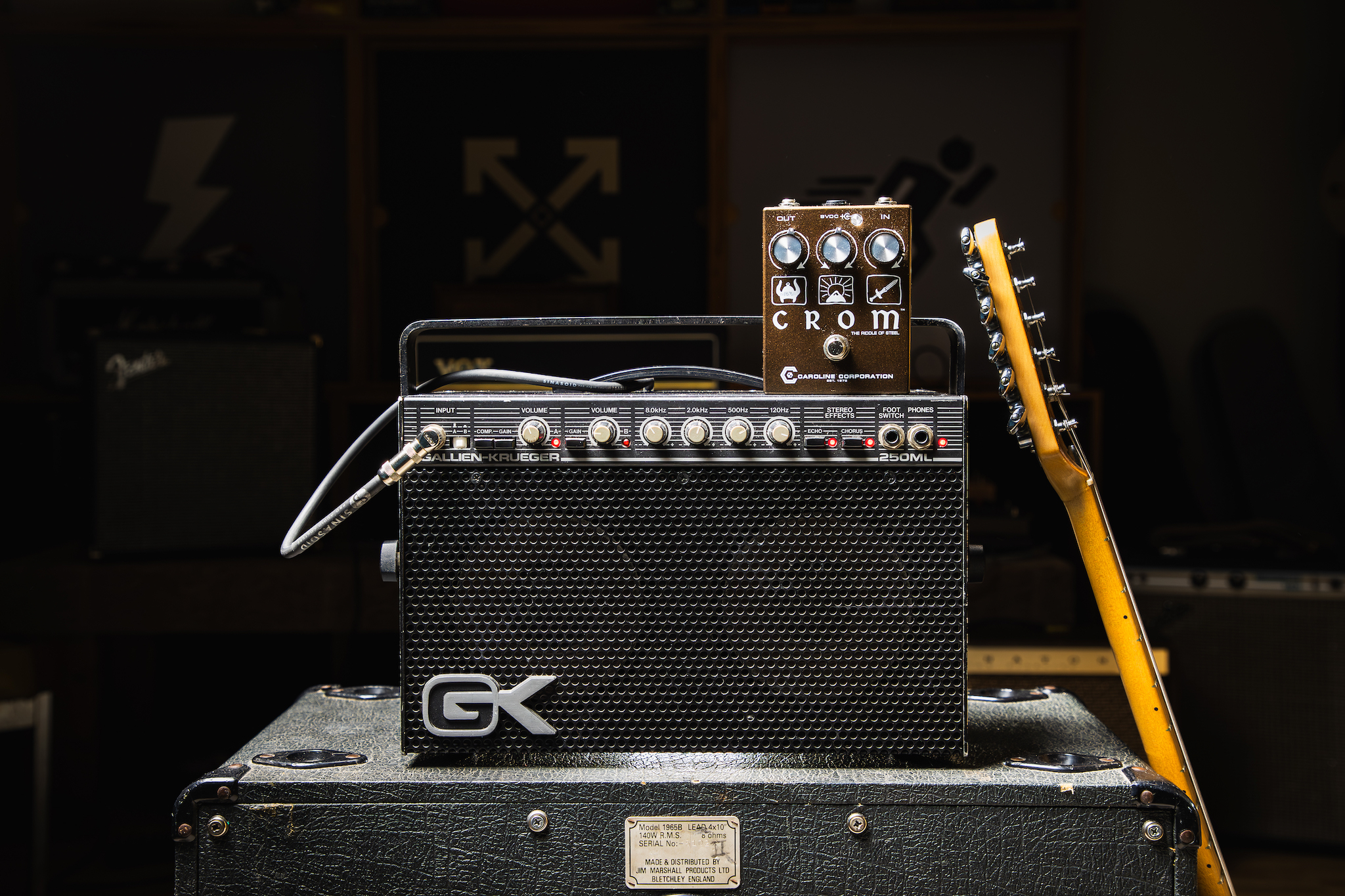 1980s GK 250ML AMP & CROM #666